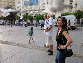 International Symposium CCGIDIS 2011 :: Prof. Dr. Carina Gonzalez Yiranta Olorienta and participants in the Córdoba Square